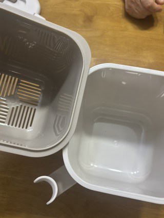 타공 속통과 외통을 분리한 모습